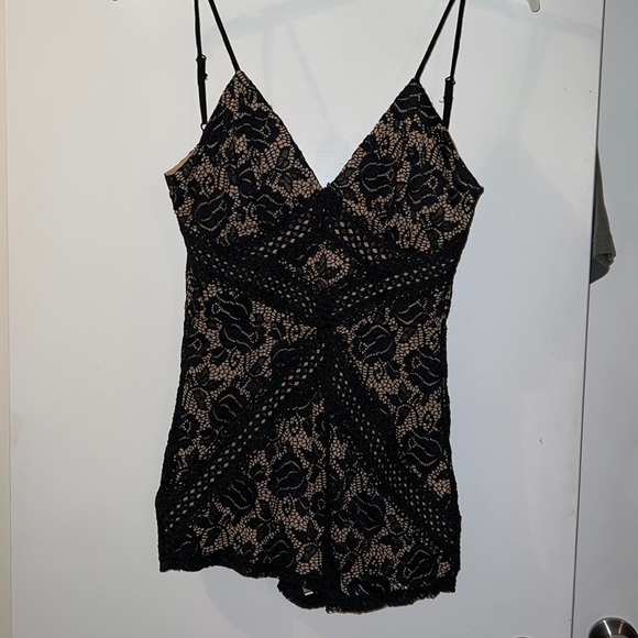 Laced Romper - Picture 1 of 6